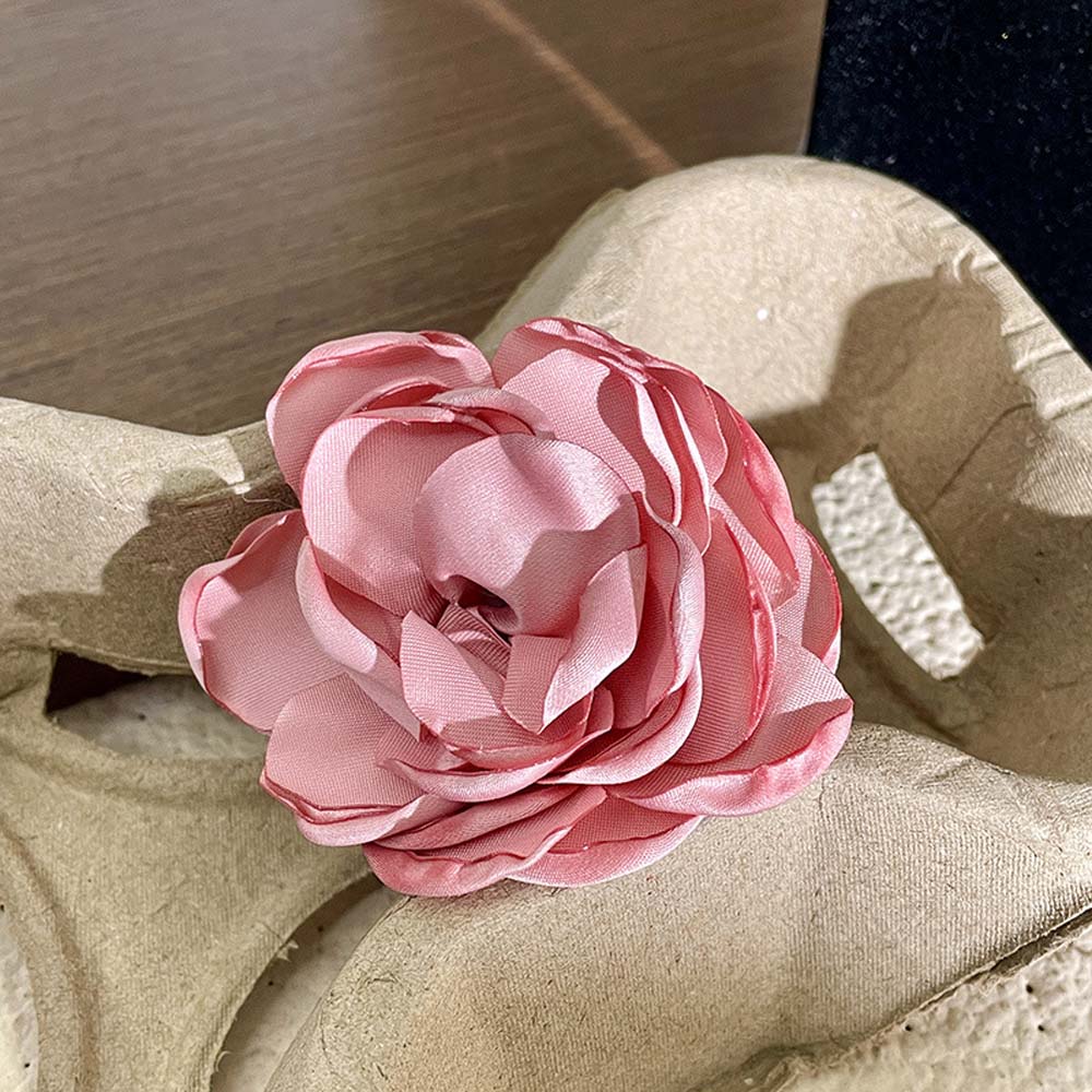 Jewelry Accessories Flower Ring Korean Style Cloth Flower Rings Sweet Flower Open Ring Streetwear