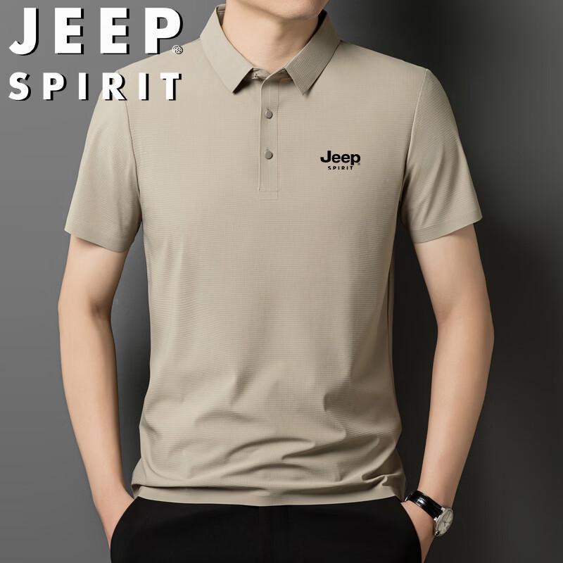 JEEP SPIRIT Men s Summer Polo T-Shirt 4XL