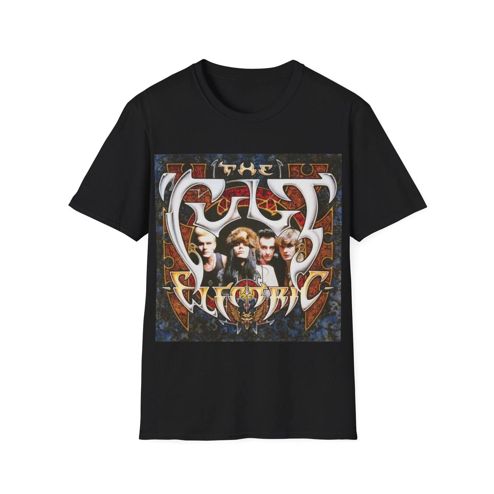 

The Cult Electric Indie Rock Unisex Adult T-Shirt Unisex Heavy Cotton Tee 2XL