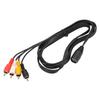 5 Pin DIN to 4 RCA Cable Female to Male Plug and Play Sound Adapter Cord for CD Amplifier Speaker 4.9ft