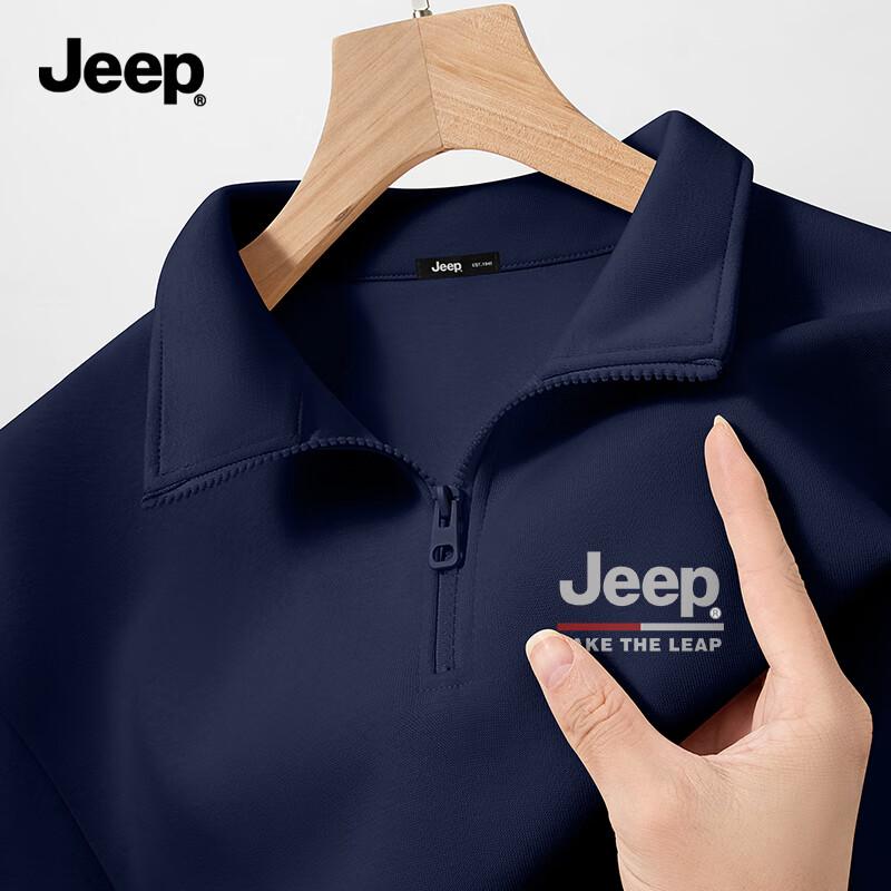 

JEEP Men s Stand Collar Half-Zip Pullover Sweatshirt 2XL