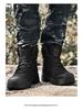 Men's Plus Size Outdoor Tactical Combat Boots - Wear-Resistant Military Hiking & Mountaineering Footwear