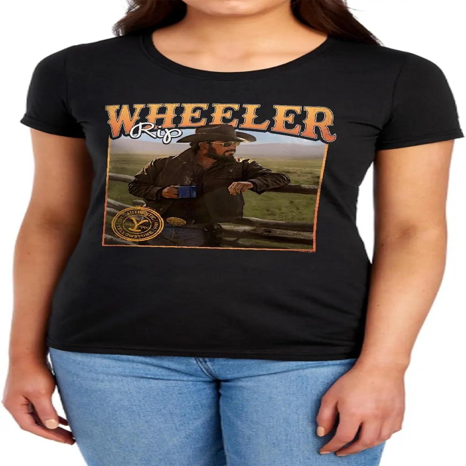 Popfunk Yellowstone 90 s Style Cast Women s T Shirt Collection S чёрный