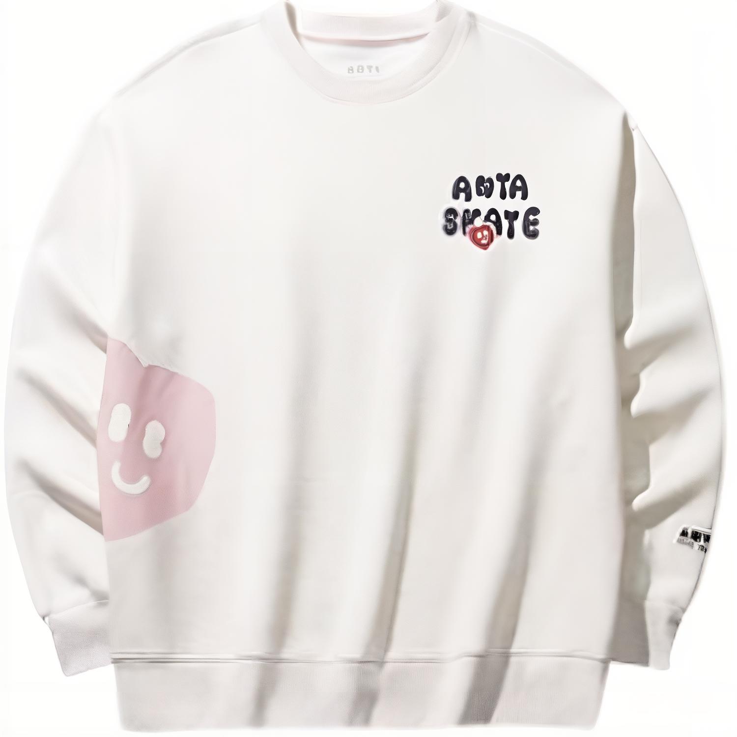 

Anta Casual Loose Round Neck Sweatshirt Unisex tops Gray 172528703-3 XL