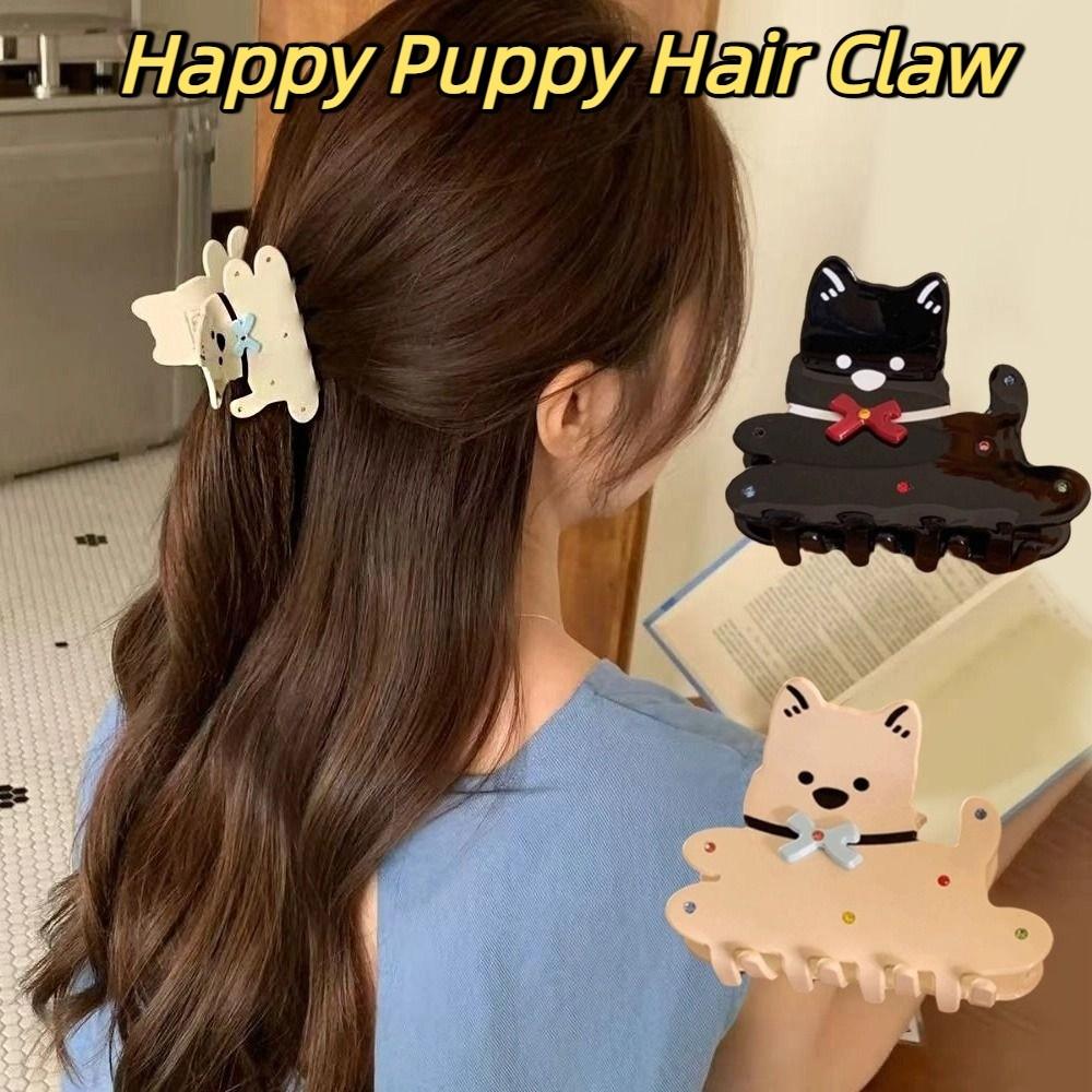 Hairpin Animal Hair Clip Cartoon Dog Shark Clip Personalized Puppy Hair Claw  Daily