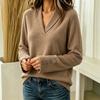 Women's Sweater, Button-Front, Long Sleeve, Loose Fit for Fall and Winter