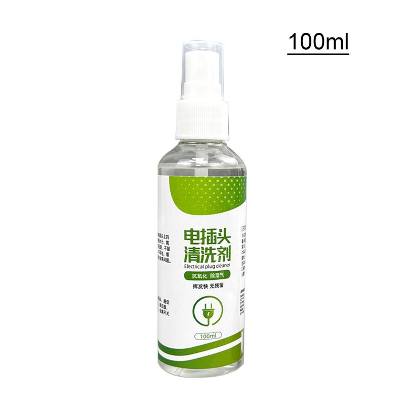 100ml Electrical Cleaner Liquid Fast-Drying Electronic Cleaner Aerosol Spray Car Plugs Heavy Duty Industrial Equipment Degreaser