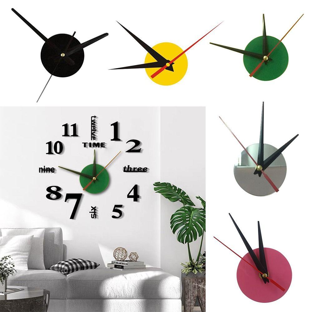 Mute Wall Clock Movement Mechanism Parts High Accuracy Silent Quartz Watch Accessories Round DIY