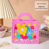 Mother's Day Bouquet Handbag DIY Sewing Kit – Fun Non-woven Fabric Gift for Kids To Make for Mom