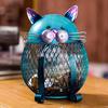 Tooarts Cat Coin Box Piggy Bank Animalornament Handcrafts