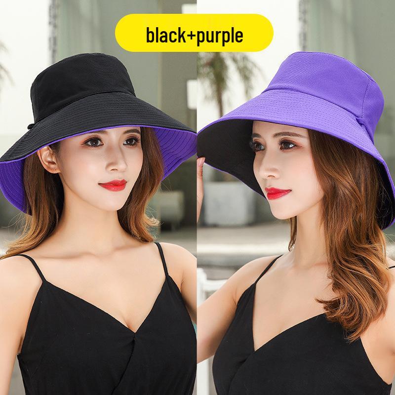 Women's Summer Fisherman Sun Hat with Large Brim and UV Protection, Customizable Logo, Printed Design.