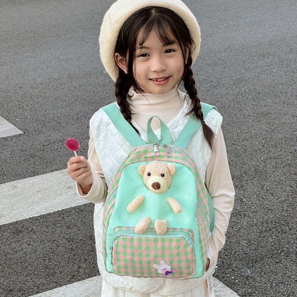 Cute Animal Pattern Childrens School Bag With Curved Straps For Comfort