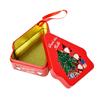 New Tinplate Christmas Tin Box Multii Style Santa Claus Chocolate Can DIY Storage Jar Jewelry