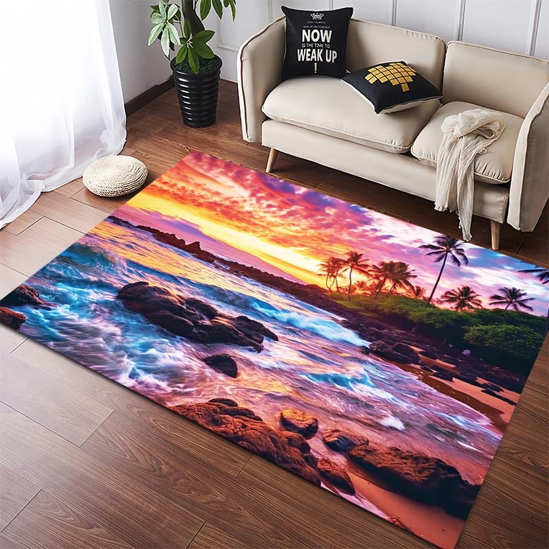 

Autumn Border Collie Area Rug, Realistic Dog Floor Mat 40x60cm( 15x23in )