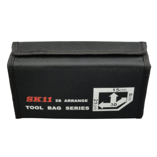 SK11 3D Small Bag, Black, Velcro Closure, Tool Bag, SSB-1521