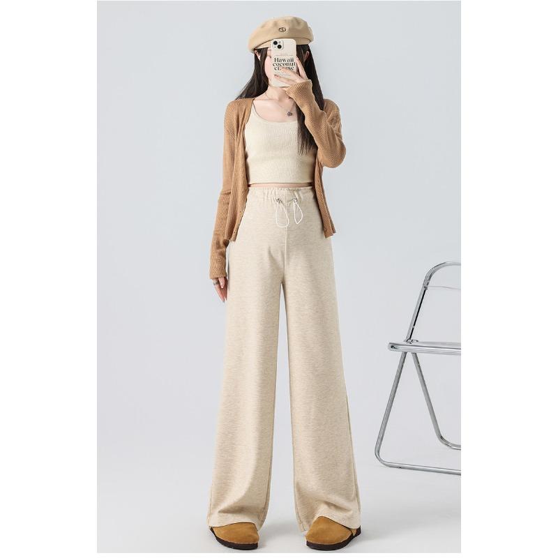 

Широкие брюки из клейкого риса для беременных на весну, осень и зиму, с флисовой подкладкой, утолщенная верхняя одежда, повседневные, поддерживающие тепло, длинные леггинсы для осени XXL (150~ 90kg)