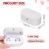 Mini Velvet Ring Box Soft Scratch Resistant Portable Jewelry Organizer Storage Containers for Women Wedding Gift Organizer Box