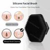 Men Facial Cleaning Brush Scrubber Silicone Miniature Face Deep Exfoliation Massage Face Scrub Brush Face Cleaner