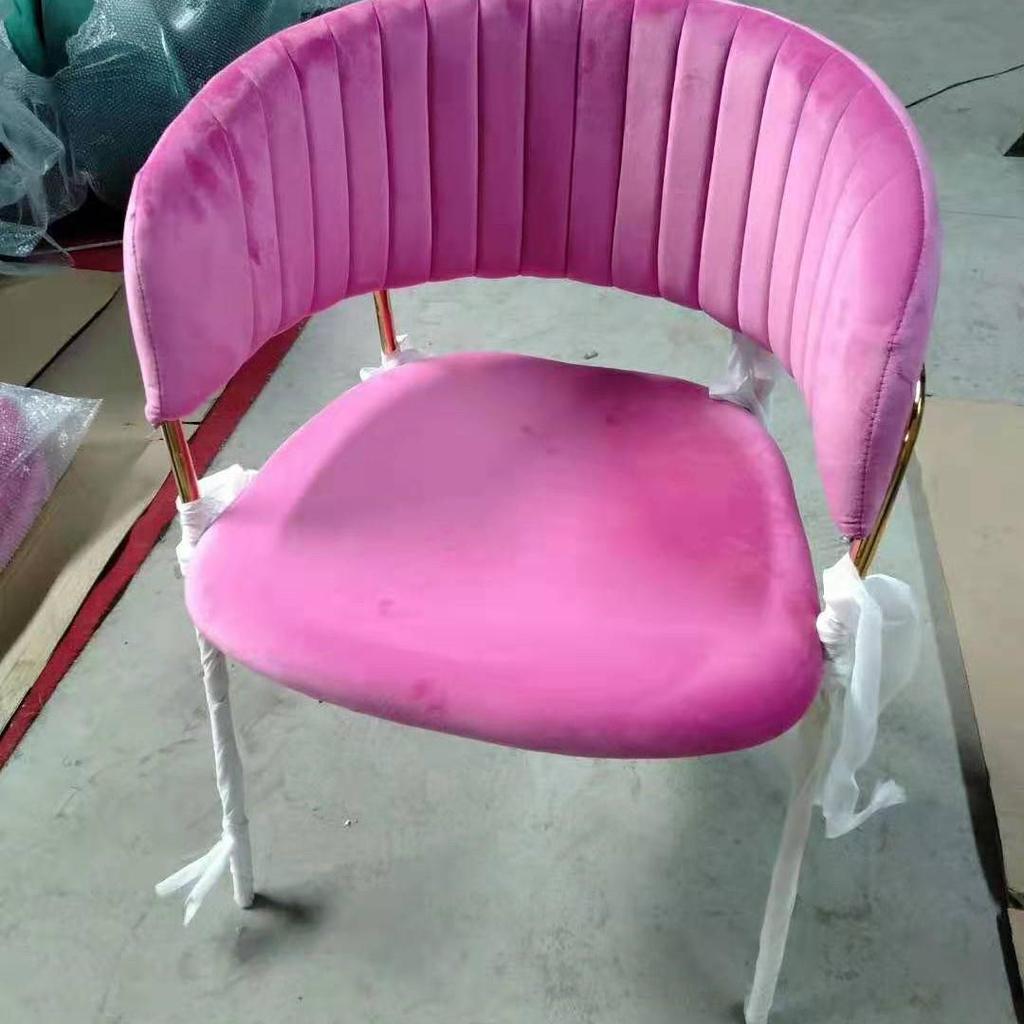 Nordic Light Luxury Modern Dining & Makeup Chair - Balcony, Milk Tea Shop, Nail Art, Simple Backrest Chair