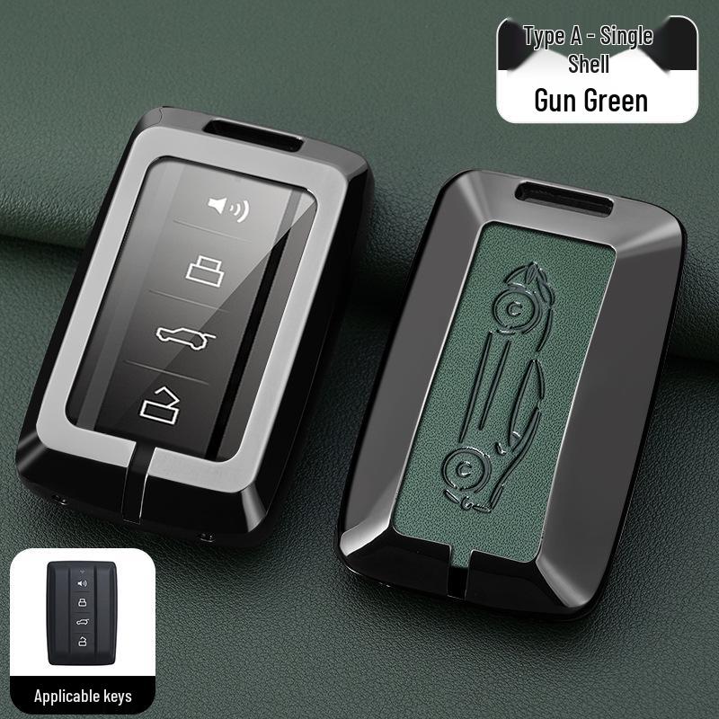 Tank 300 Car Key Cover Set: Compatible Key Shell & Protective Wrap with Buckle