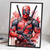 5D DIY Diamond Art Painting Kits for Adults, Deadpool Full Round Crystal Diamond Kits for Beginner for Home Wall Decorate
