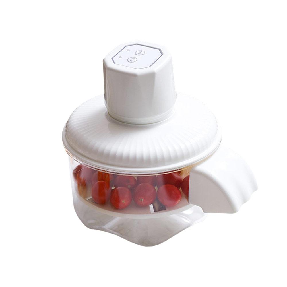 

Hands-Free Skin Remover for Berries Fruits Automatic Small Fruit Peeler Machine Fruit Peeler Tool білий