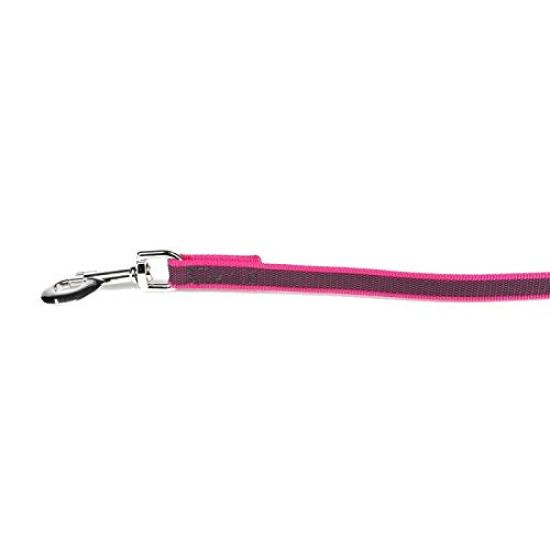 Color Gray Supergrip Lead with 14 mm x Pink x Gray & Handle, 1,2 m,
