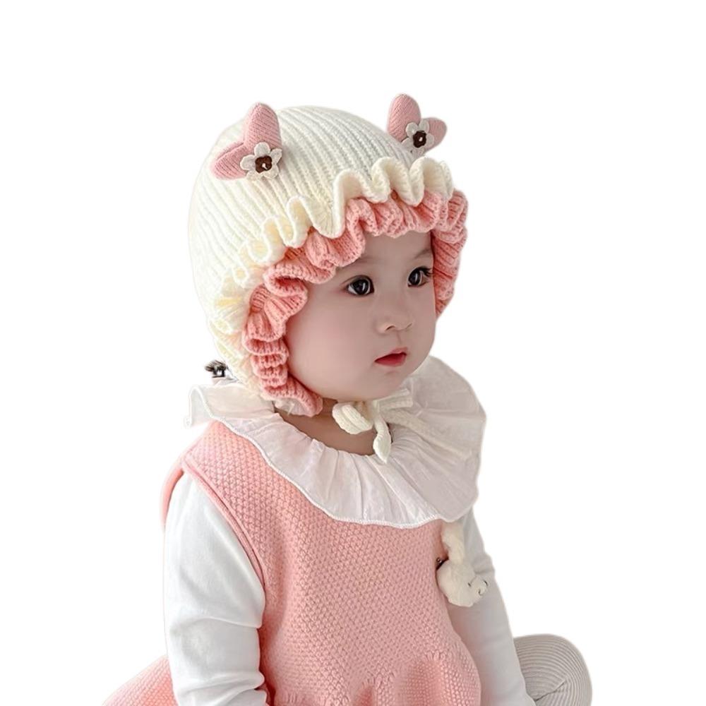 Coldproof Pullover Cap Windproof Beanie Hat New Plush Knitted Cap  Outdoor Sports