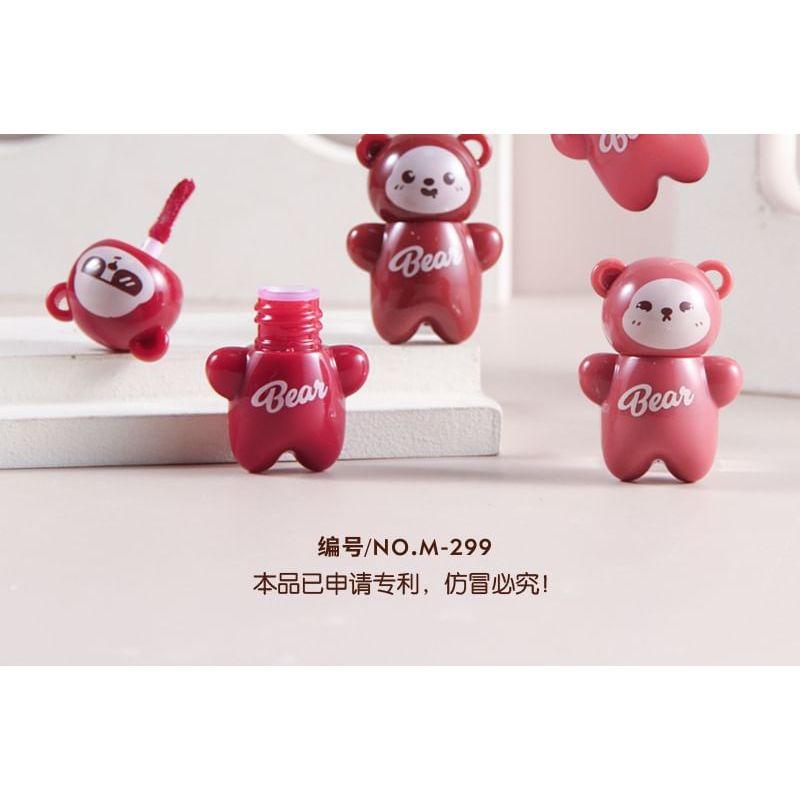 MANSLY - Kuscheliger Bären Schlüsselanhänger Luftiger Nebel Lippen-Schlamm - 4 Farben