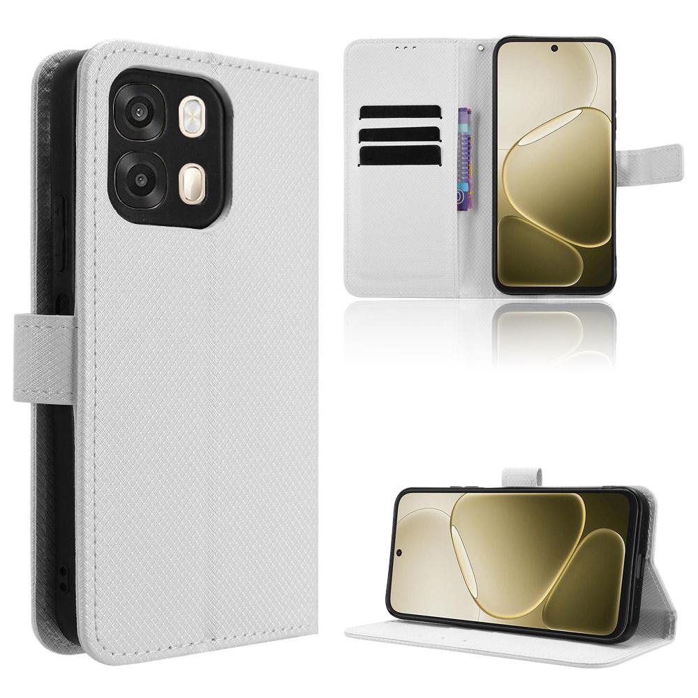 Flip-Hülle für OPPO A6 / OPPO A6S Ledertasche [Flip Vintage-Leder] Stoßfest Langlebig Retro Handyhülle