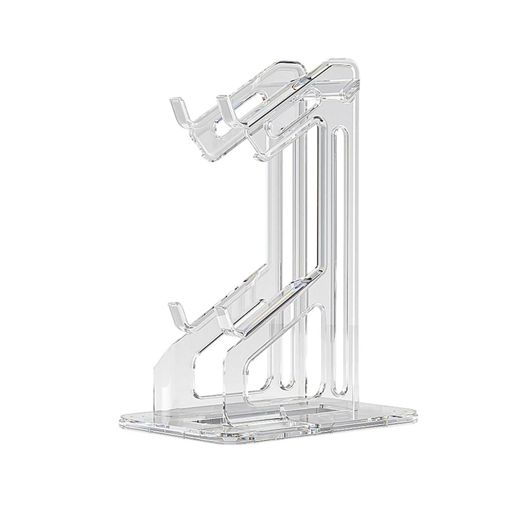 Contemporary Gamer Gear Display Case Supports Two Joysticks Stylish Game Accessory Suitable for Game Consoles &