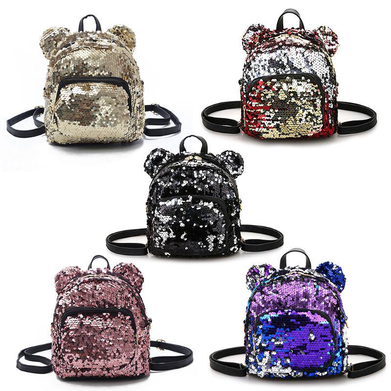 girls sequin mini backpack