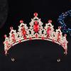 DIEZI 21 Colors Luxury Elegant Crystal Crown Hair Accessories Tiara For Women Party Rhinestone Bridal Crown New Hair Jewelry