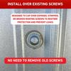Screw Caps Metal Bolts Screw Cover Caps for Furniture Roof Wood Upholstery Cabinets Outdoor Painting Shutters Hreshold