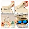 Universal Car Visor Glasses Box Multifunctional Magnetic Reusable Car Sunglass Holder Glasses Holder Car Accessories