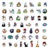 50 My Neighbor Totoro Sticker Sheets for Backpack & Thermos Decoration