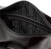 Hunter Original Top Clip Medium Rucksack aus gummiertem Leder UBB7019LRS-BLK-One, Schwarz