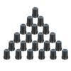 Uxcell Shaft Hole Knobs for Guitar Fit Potentiometer for Chrome Finish 20-Pack 6mm/0.24" Amps, Push-On Knobs, Control, Blue, Volume/Tone Control,