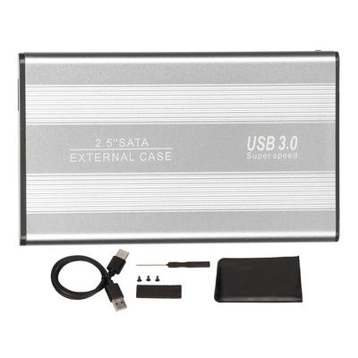 USB3.0 HDD Enclosure 2.5in 5Gbps Ultra Thin Lightweight HDD Enclosure Adapter for Laptop Computers for WIN 7 for WIN 10