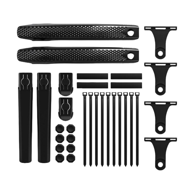 Adjustable Bicycles Mudguard Thicken Wide Front/Rear Mud Guards Quickly Release Bike Mudguard for Mountain Bike Enduring