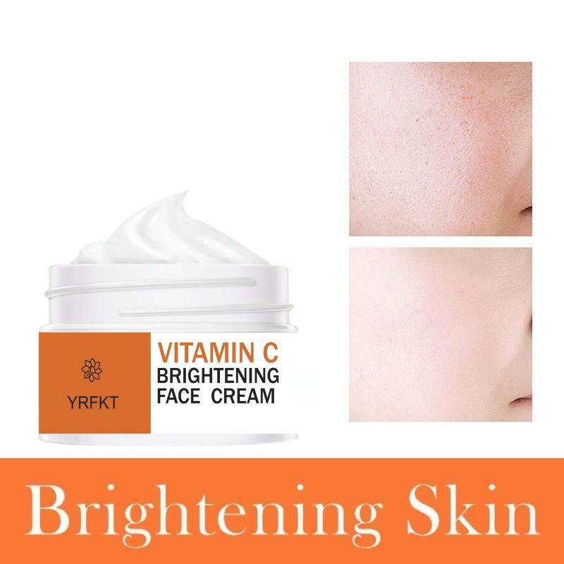 2022 Vitamin C Brightening Cream Improves Black Spot Whitening Cream To Repair Faded Skin, Freckles and Melanin Skin Care Products