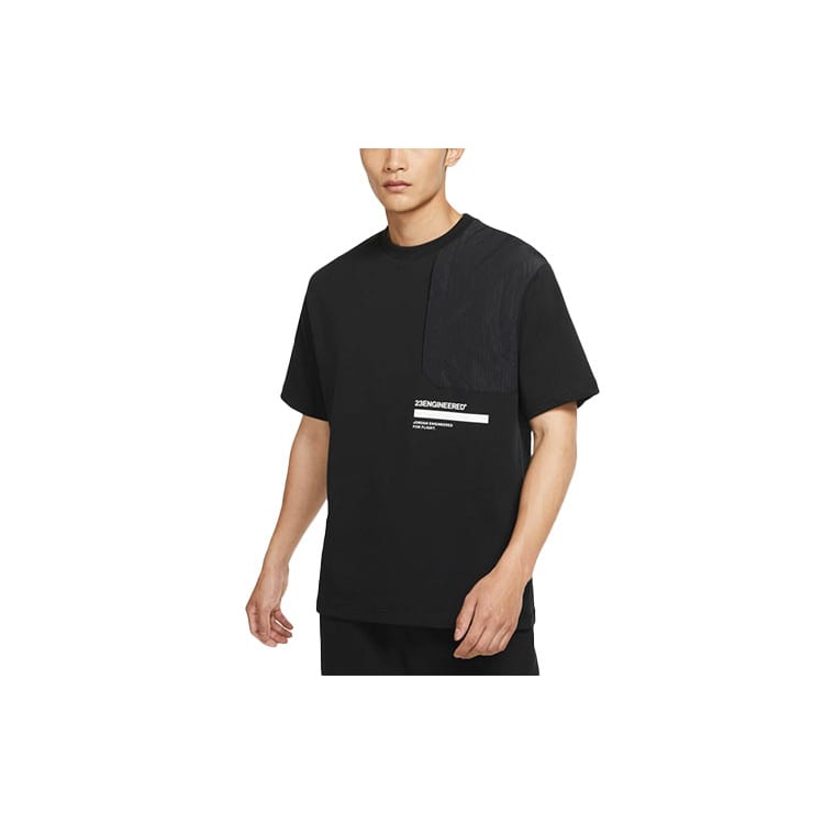 Jordan Drop Shoulder Sleeve T-Shirt Men's Black DM3216-010