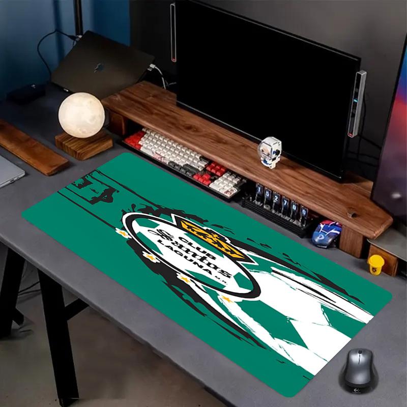 Club Santos Laguna Print Mouse Pad, Anti‑Slip Desktop keyboard Mat, for PC Laptop Gaming Working Daily Use, Cool Festival Surprise Gift