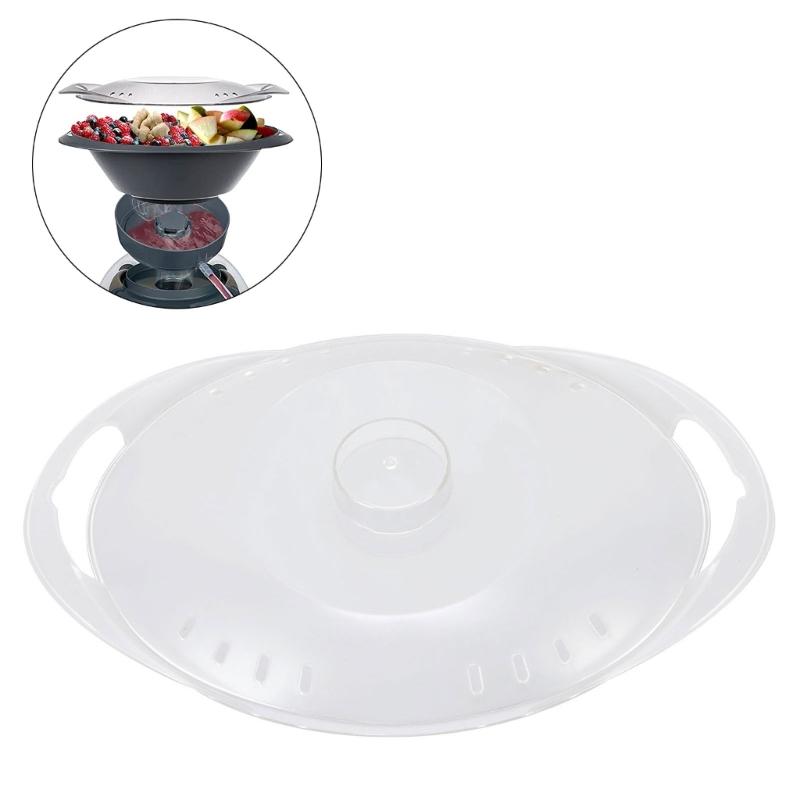 Kitchen Steaming Pan Cover for TM5 TM6 TM31 Food Processor Accessories Clear Cover Robot Lid Cooking Tool