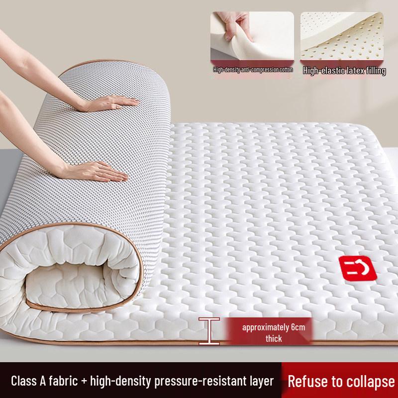 Latex Mattress: Soft, Single, and Ideal for Dorms or Rentals