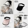 Stylish Summer Sun Hat For Women Breathable Uv Protection Ice Silk Sports Cap