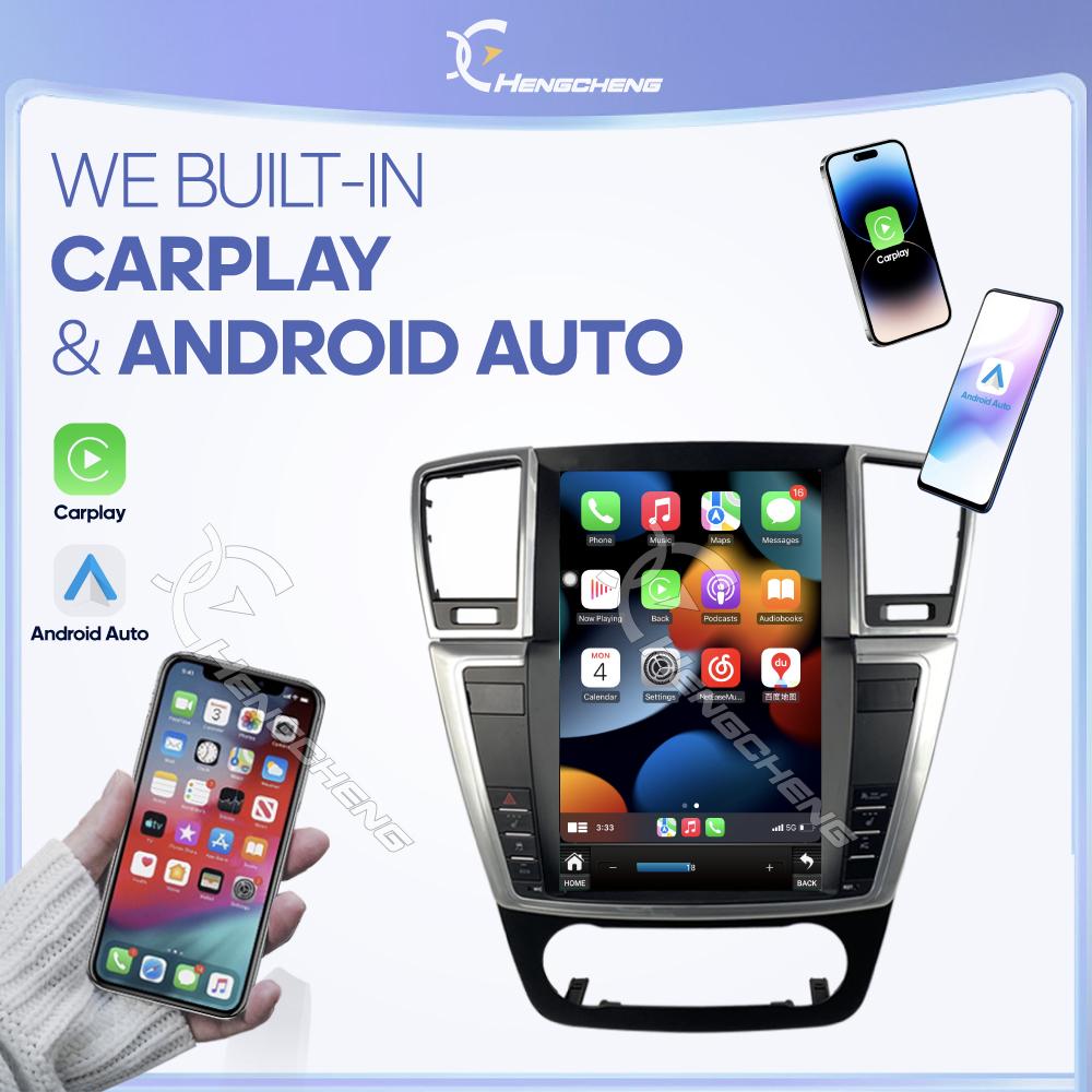 12.1" For Mercedes Benz GL ML W166 X166 2012-2015 Car Multimedia Video Player GPS Navigation Android11 8+128G 8Core CarPlay 4G