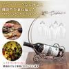Sac Taske Bottle Stand, Wine Rack, Wine Glass Holder, Glass Stand, Wine Glass Storage (Bronze)