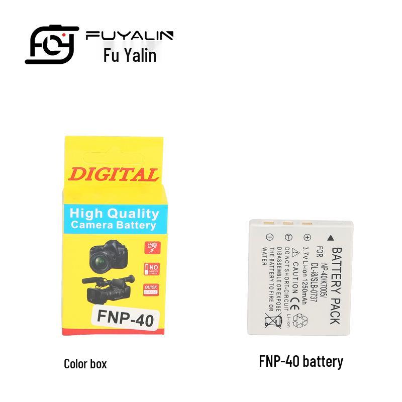 NP40 Battery for Fujifilm F455, F460, F470, F480, Z2, Z3, Z5, V10 Cameras K7005
