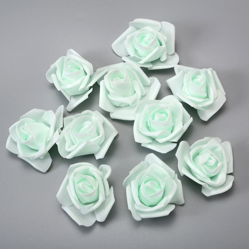 Free Shipping Foam Rose Heads - 5 Layer, 6.5cm Diameter, Artificial PE Flower Balls